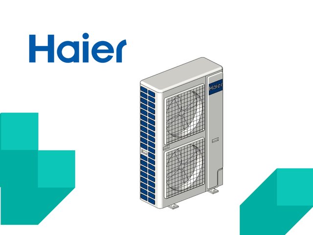 Обзор BIM-моделей систем кондиционирования воздуха от компании «Haier»