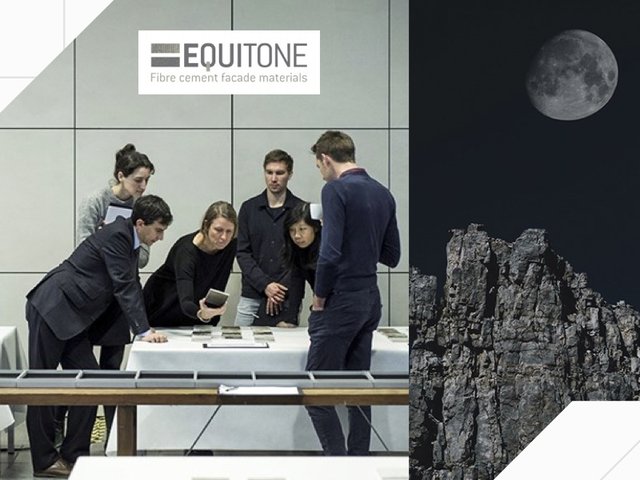 EQUITONE [lunara] – фасадный материал с неземной текстурой