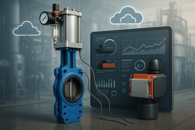 Умный шибер: как шиберные задвижки становятся частью IIoT