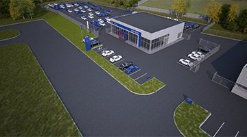 BIM-проект. Станция технического обслуживания по адресу: г. Сыктывкар, ул. Морозова