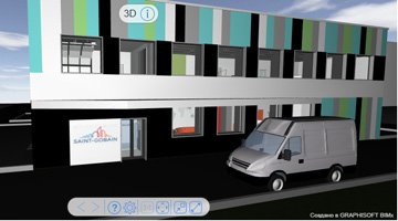 Компания «Сен-Гобен» разработала BIM-модель здания Академии