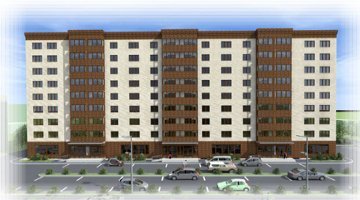 BIM-проект многоквартирного жилого дома (г. Новомосковск)