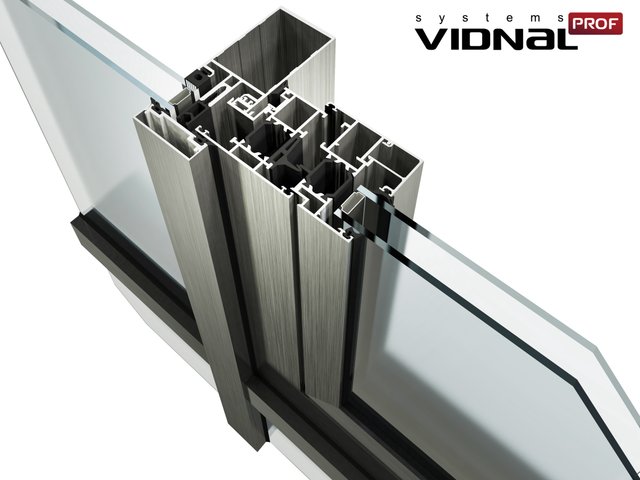 Двери из алюминиевой системы VIDNAL PROF SYSTEMS