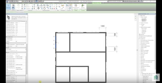 Уровни детализации балконного блока VEKA в Autodesk Revit