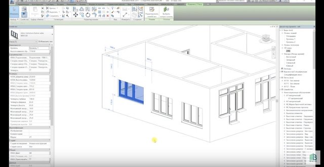 Размещение спецификации окон VEKA на листе в Autodesk Revit