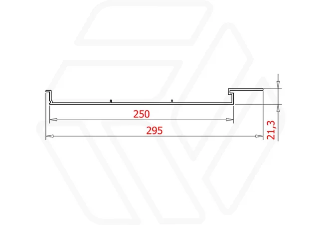 Алюминиевая панель RWP 250ВН