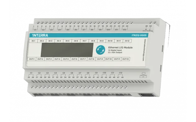 12-канальный модуль ввода-вывода Ethernet