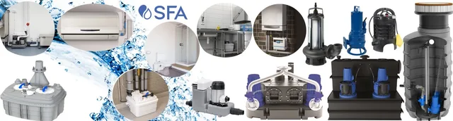 Канализационная станция SFA Sanicubic 2 VX (XL) Three phases