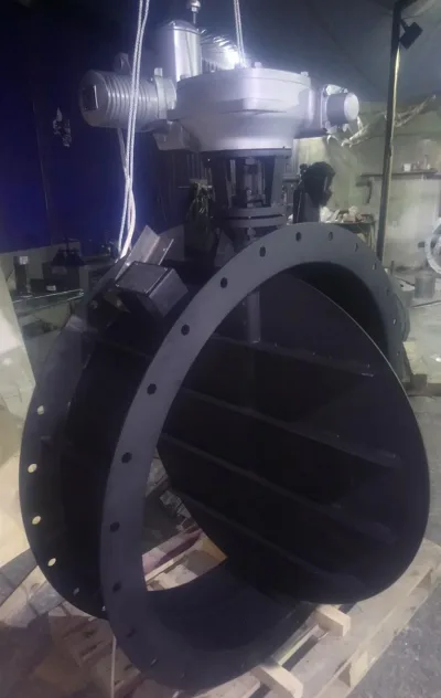 Затвор дисковый BVD DN1000