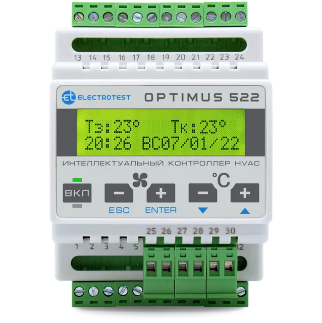 Контроллер для вентиляции OPTIMUS 522