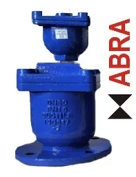 Комбинированный воздухоотводчик-вантуз ABRA-AV01 DN15- 200