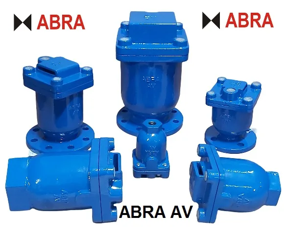 Воздухоотводчик-вантуз ABRA-AV01F DN15-200 PN16/10