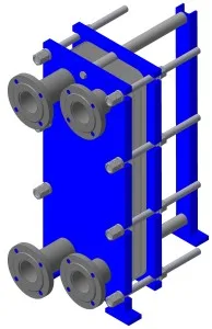 Теплообменники пластинчатые разборные TFP-16.1