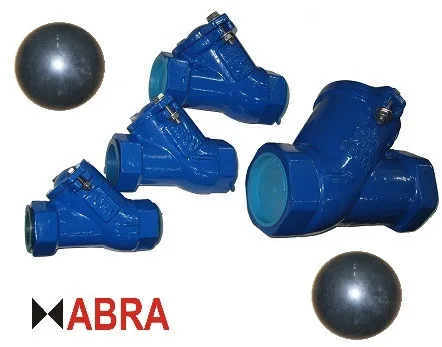 Обратный клапан шаровой резьбовой DN25-80 ABRA-D022S