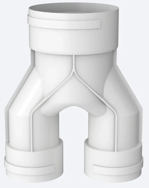 Переходник-разветвитель DN110/2хDN75