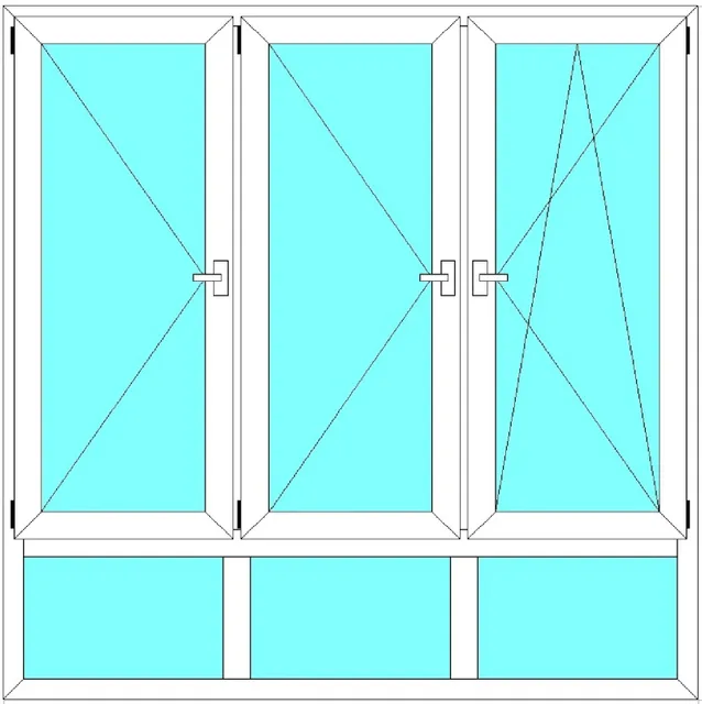 Ок-3 3Фр-Н 2000х2000