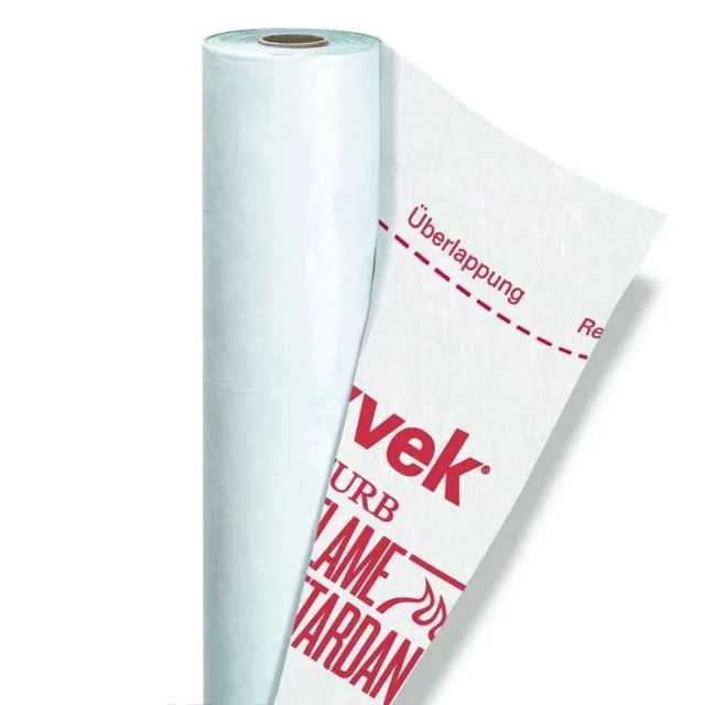 Паропроницаемая гидро-ветроизоляция Tyvek® Firecurb™ Housewrap