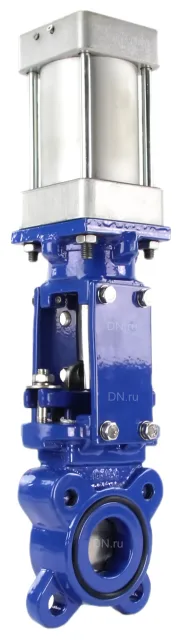 Задвижка шиберная DN.ru GVKR1331E-2W-Fb-2P Ду300 Ру6