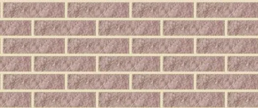 BrickStone Розовый (рваный ложок, евро-стандарт)