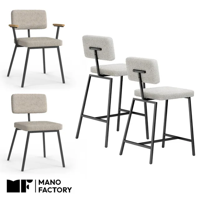 Стулья KRAB от MANO FACTORY