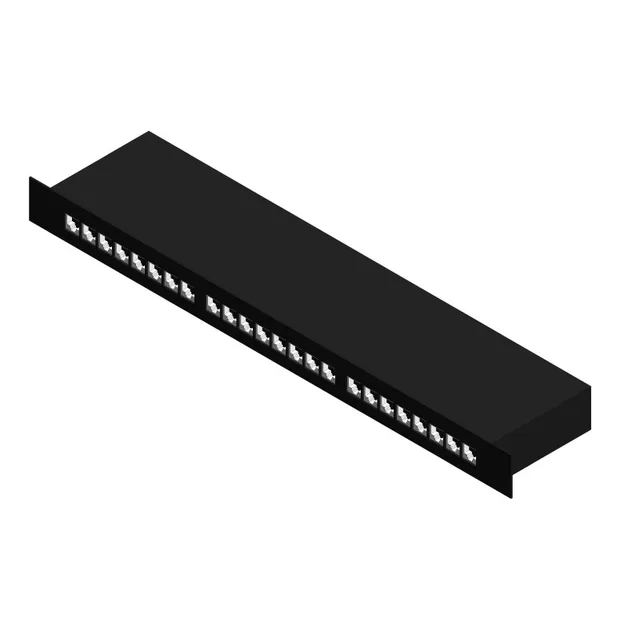 Патч-панель 19",1U,CAT5E, 24 модуля RJ45, неэкранированная