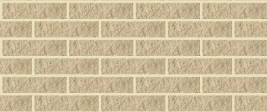 BrickStone Желтый (рваный ложок, евро-стандарт)
