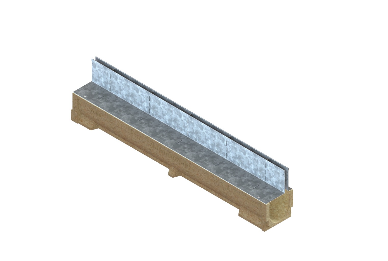 Лоток водоотводный полимербетонный CompoMax Basic DN100 h125