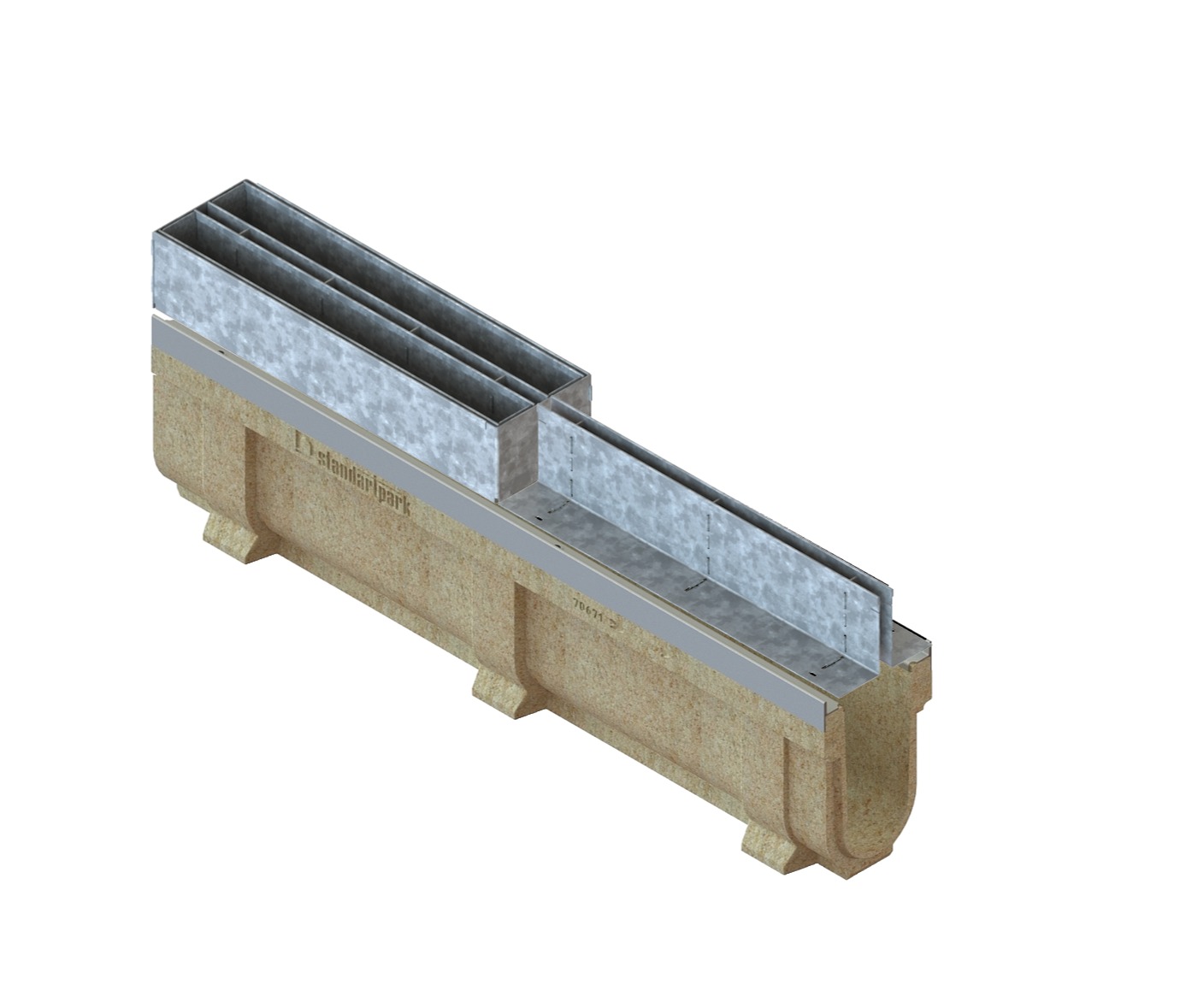 Standartpark. CompoMax Drive U 100 с щелевой насадкой Drive.