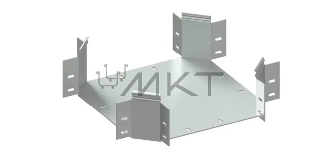 Х-образный угол горизонтальный лестничный МКТ