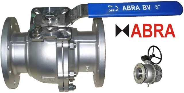 Шаровой кран нержавеющий, ф/ф, 2PC, ABRA-BV-41, DN15-300