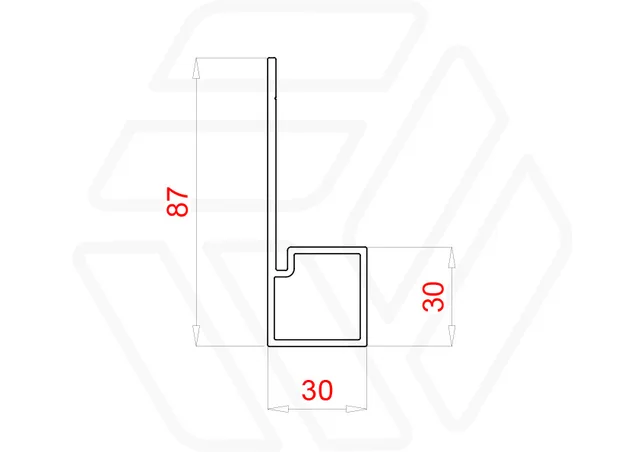 Декоративный профиль RWP D13/1