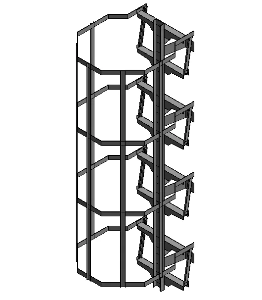 Вертикальная лестница GK88