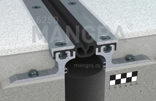 Закладной дефшов 30-100 мм в полу MANGRA 6250