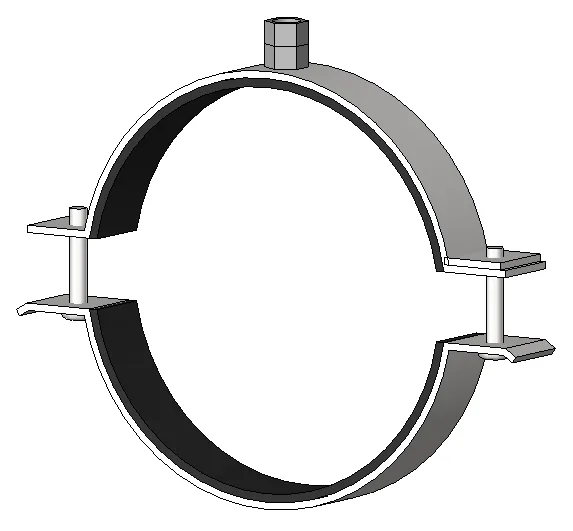 Каталог (Revit) трубных хомутов DGP combo Formfix