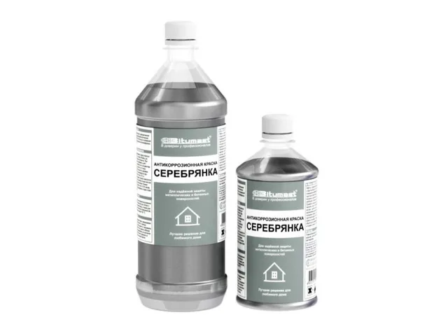 Краска «Серебрянка» для антикоррозионной защиты
