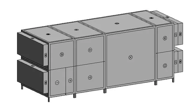 ПВ4.2 Приточно-вытяжная установка AVMD 9500 (7000/7000 м3/ч)