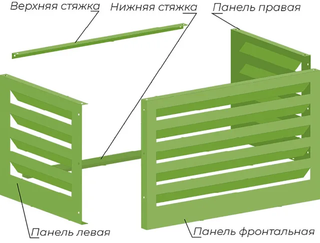 Защитная панель кондиционера ПДНБ-Л