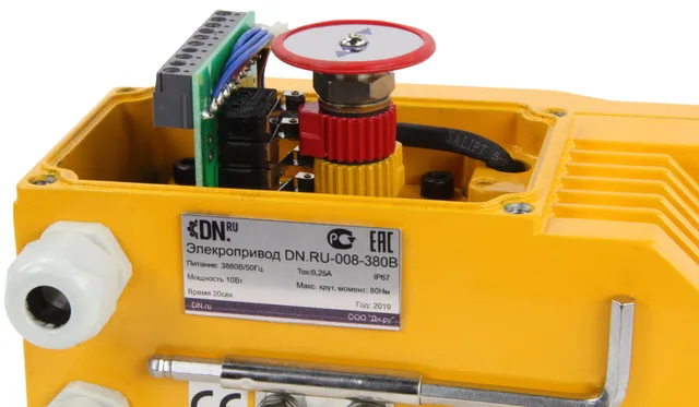 Электропривод DN.ru QT-N-060EM-O1-380VAC-У1 380В