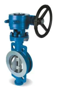 Затвор с тройным эксентр. GROSS с редуктором DN50-600 PN40