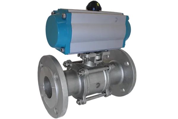 DN150 Кран шаровый фланцевый 3PC, PN16, AT140D