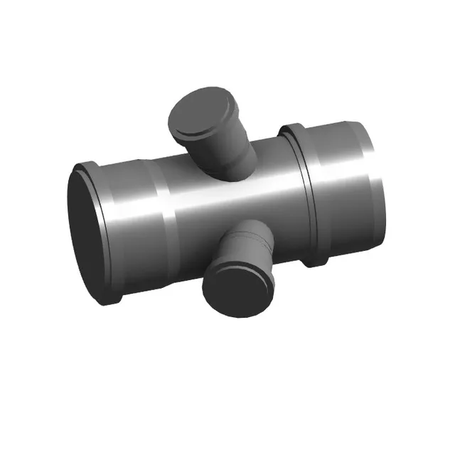 Крестовина двухплоскостная СИНИКОН Стандарт d110x50x50 *67.5