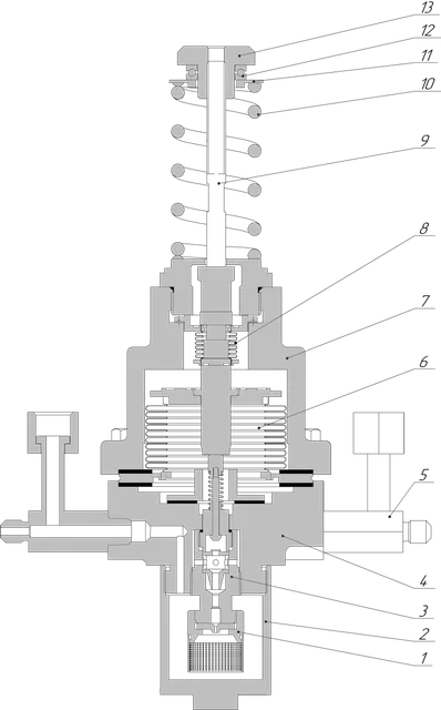 Регулятор давления РД-3М
