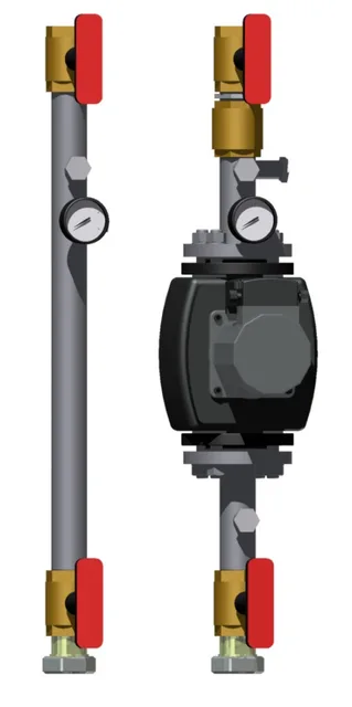 Модуль прямой D 40 с IMPPUMPS GHN basic II 40-190F 3x400 V