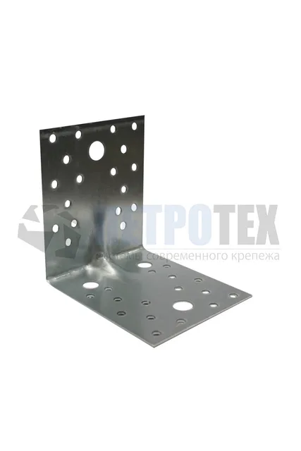 Уголок крепежный 105×105×90×2 мм