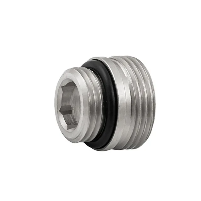 Ниппель переходной с уплотнением 1/2’’ O-ring — 3/4’’H