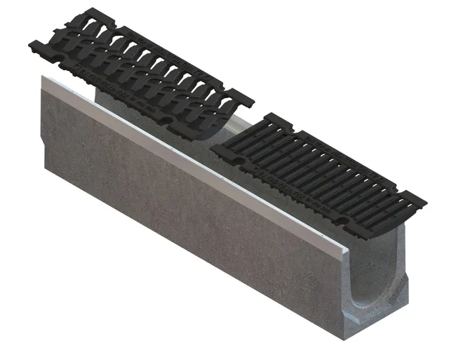 Лотки бетонные BetoMax Drive DN150 (D400, E600) каскад
