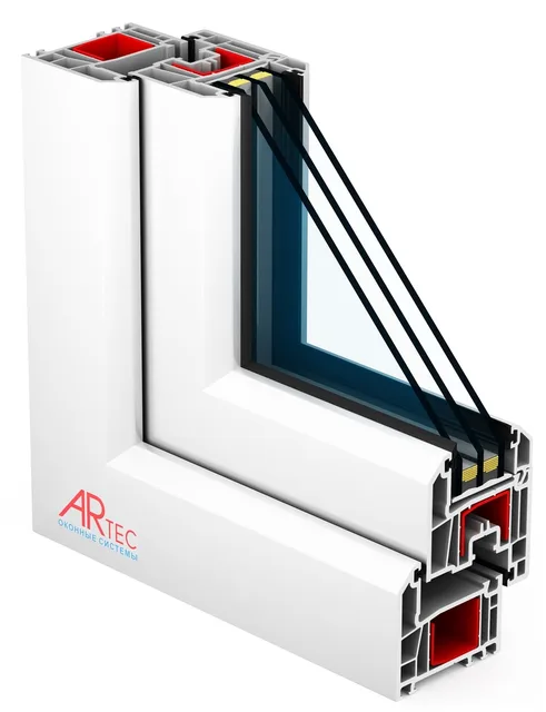 Окно 2-створчатое ARtec EX 70