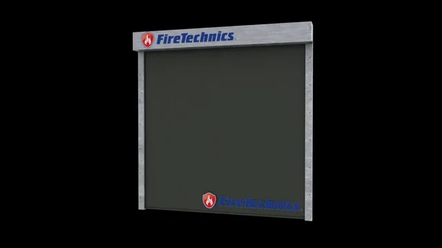 Дымозащитная рулонная штора FireTechnics E60