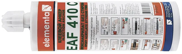 EAF 410С Химический клеевой анкер. Шпилька с покрытием TD45