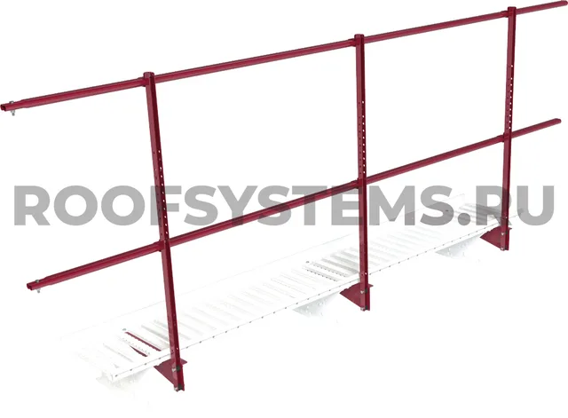 Перила к мостику кровельному PRESTIGE ZN H-1200 3,0м